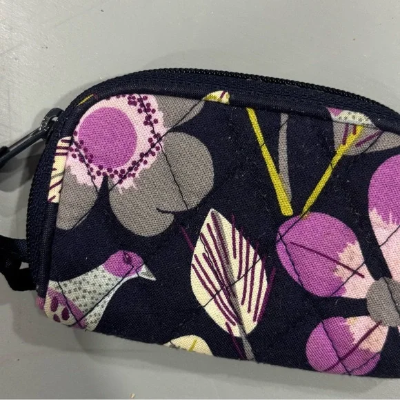 Vera Bradley Women's Floral Tech/Coin Purse - Floral Nightingale - Picture 2 of 5